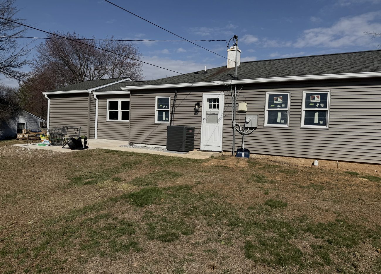 Window and trim replacement renovation