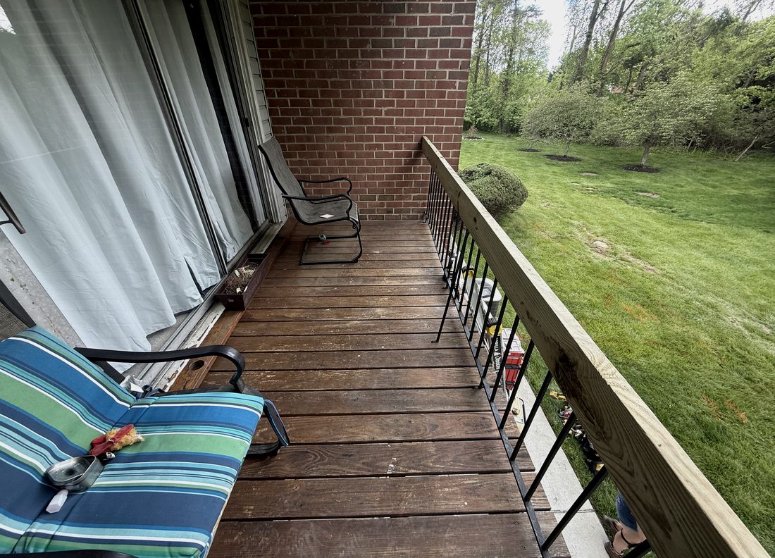 Deck board and railing replacement Philadelphia area